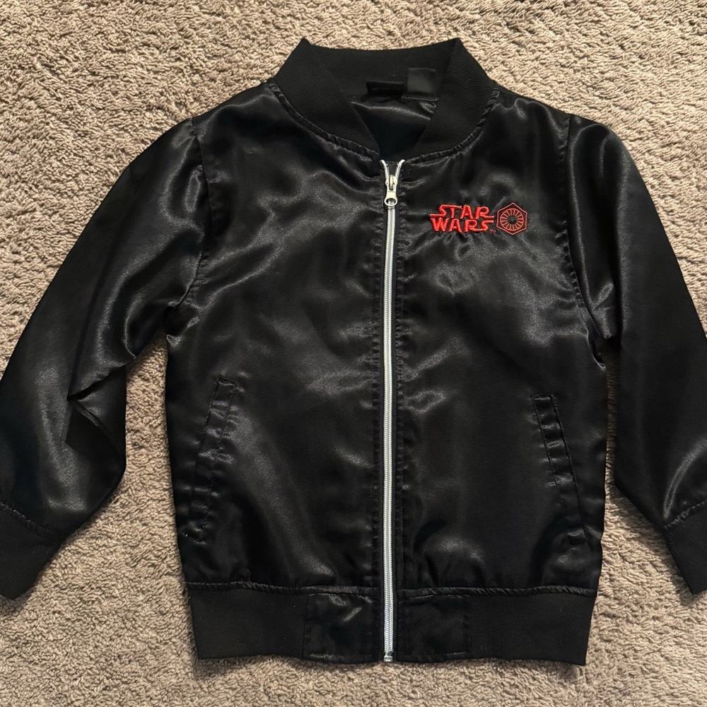 Star Wars Black Jacket with Red Logo